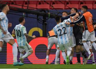 Argentina clasificó a la final desde los penales