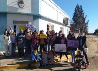 Histórica marcha contra la violencia de género