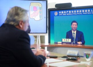 Fernández agradeció a China la colaboración durante la pandemia