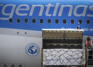 Argentina alcanzó hoy casi 27 millones de dosis recibidas