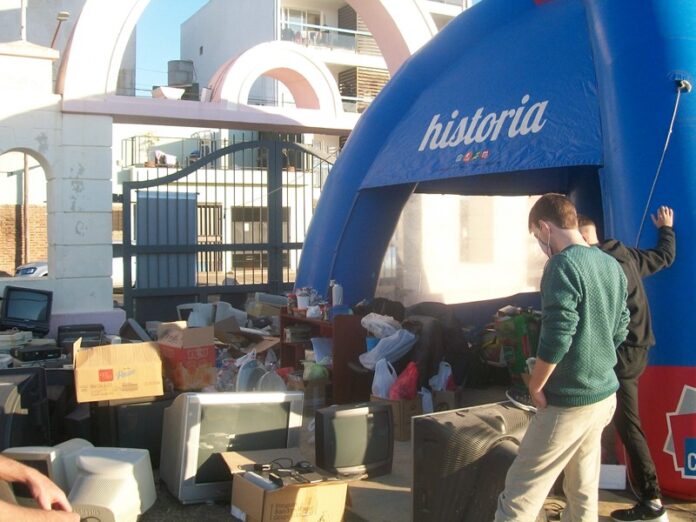 p1 recolección de residuos electrónicos