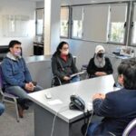 p2 .- Recibieron a integrantes del Grupo Puente