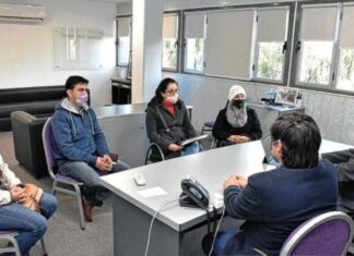 Recibieron a integrantes del Grupo Puente