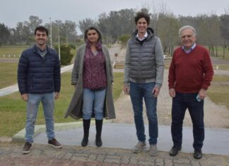 Martín Lousteau visitó la ciudad de Gualeguay