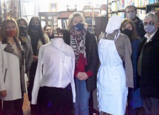 Las Técnicas recibieron indumentaria para alumnos