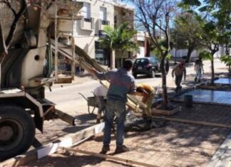 Concluyen las obras en la Plaza Urquiza