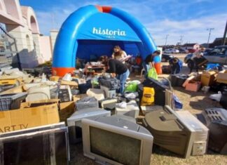 Recolectaron más de 500 kg de pilas