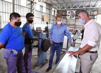 Bordet destacó el aumento del empleo privado