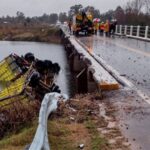 p7 – Camionero falleció al caer a un arroyo