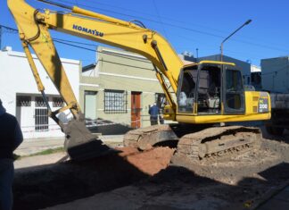 Continúan los trabajos para solucionar desbordes cloacales en Paysandú y Etcheverry