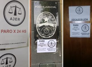 Este miércoles vuelven a parar los judiciales