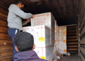 La Provincia recibió 27 mil dosis de Moderna