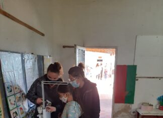 Realizaron operativo sanitario en la escuela de Talita