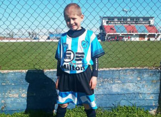 Alessio venció al cáncer y lo recibió un pueblo