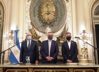 Taiana y Zabaleta juraron como ministros