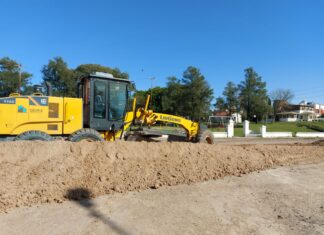 Avanza la puesta en valor del sector del parque La Loba