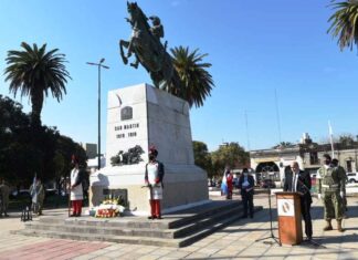 Concepción del Uruguay homenajeó a San Martín