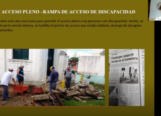 Expusieron sobre el cementerio municipal en un ciclo de conferencias internacionales
