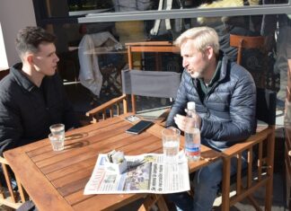 Frigerio y la consigna de más trabajo y educación