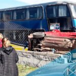 p7 – Despistó por esquivar un camión