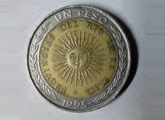 Moneda de 1 peso con error: ¿Cómo venderla?