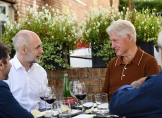 Larreta se reunió con Bill Clinton