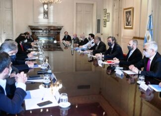 Reunión con eje en la economía