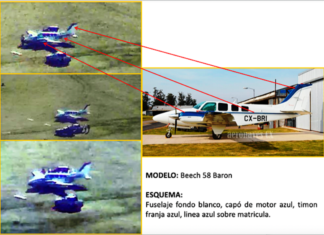 Encontraron una aeronave que transportaba droga