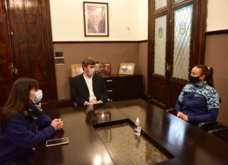 Giano recibió a Micaela Maslein, palista que competirá en el Mundial de Canotaje