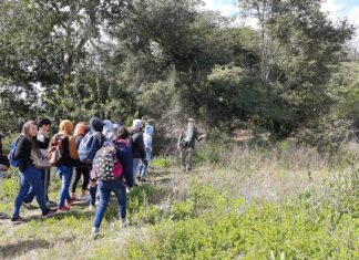Alumnos participaron de charlas y senderismo en la Isla del Puerto