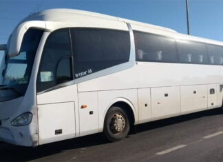 Manejaba el colectivo en ruta entrerriana estando borracho