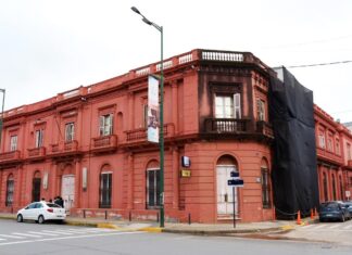 Restauraron la fachada de la Casa de Urquiza