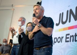 Frigerio (51,78%) se impuso sobre Cresto (29,51%)