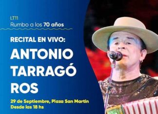 LT11 organiza los festejos con un recital en vivo