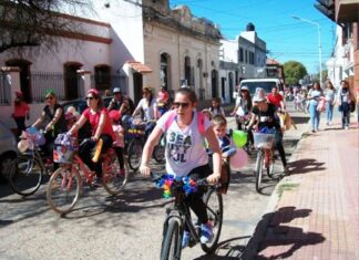 El Bumpi organiza su bicicleteada