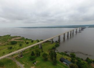 El puente internacional General San Martín cumplió 45 años