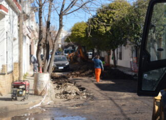 El recambio de cañerías avanzó más del 80%