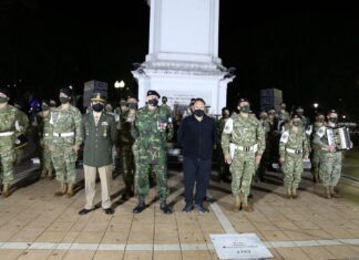 La Banda del Batallón de Ingenieros brindó un homenaje a Malvinas
