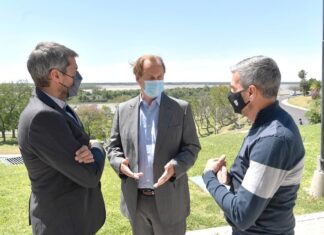 Lammens y Zabaleta hicieron anuncios en la provincia