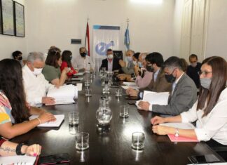 Encuentro paritario con los sindicatos estatales