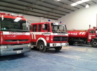 Bomberos sofocaron llamas provocadas por un menor