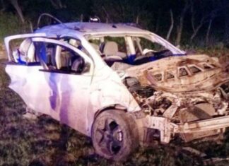 Hubo dos muertos en un trágico vuelco