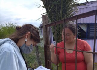 Realizan un relevamiento socioepidemiológico en los barrios