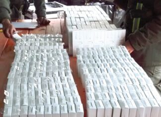 Gendarmería decomisó mercadería electrónica ilegal
