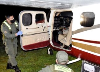 Secuestran otra avioneta que transportaba cocaína