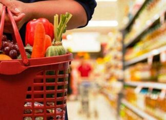 Los precios de la canasta básica son 40% inferiores