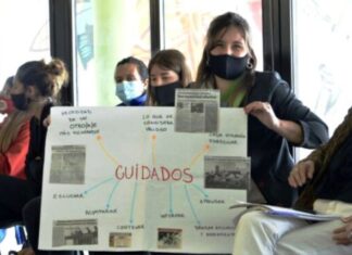 Llegó a la ciudad la campaña “Cuidar en Igualdad”