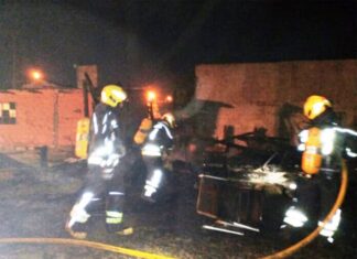 Confirman que el incendio en la Tablada fue intencional