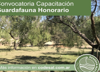 Inscriben para capacitarse como Guardafauna