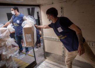 Inició la distribución de urnas en todo el país para las elecciones de mañana